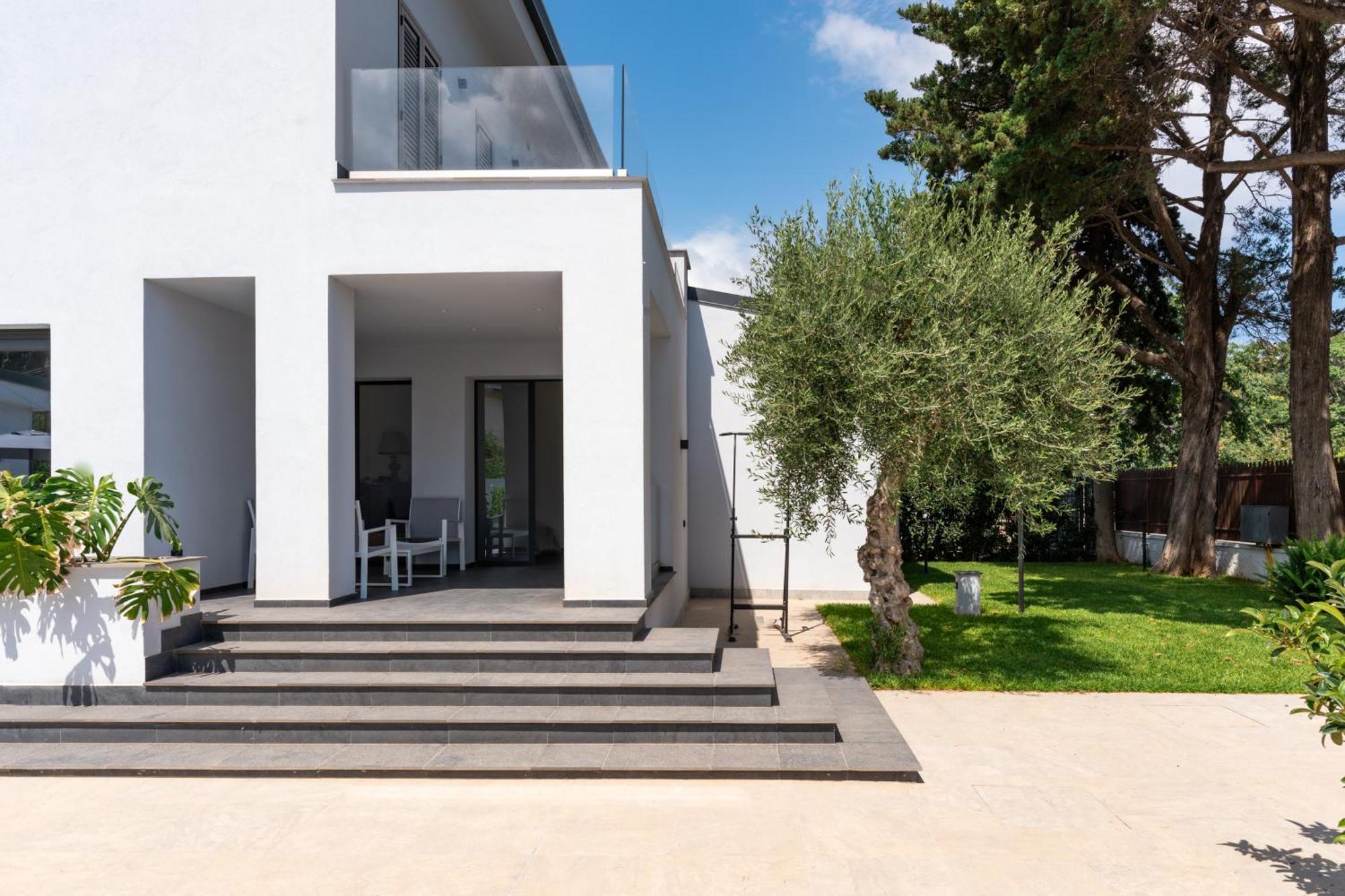 Villa Tina Mondello Exterior foto